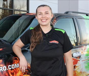 Rebeccah Brock, team member at SERVPRO of Danville